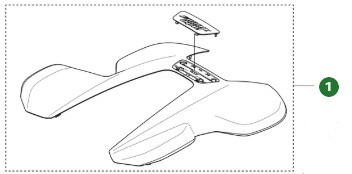 Top cover Automower 320 Nera