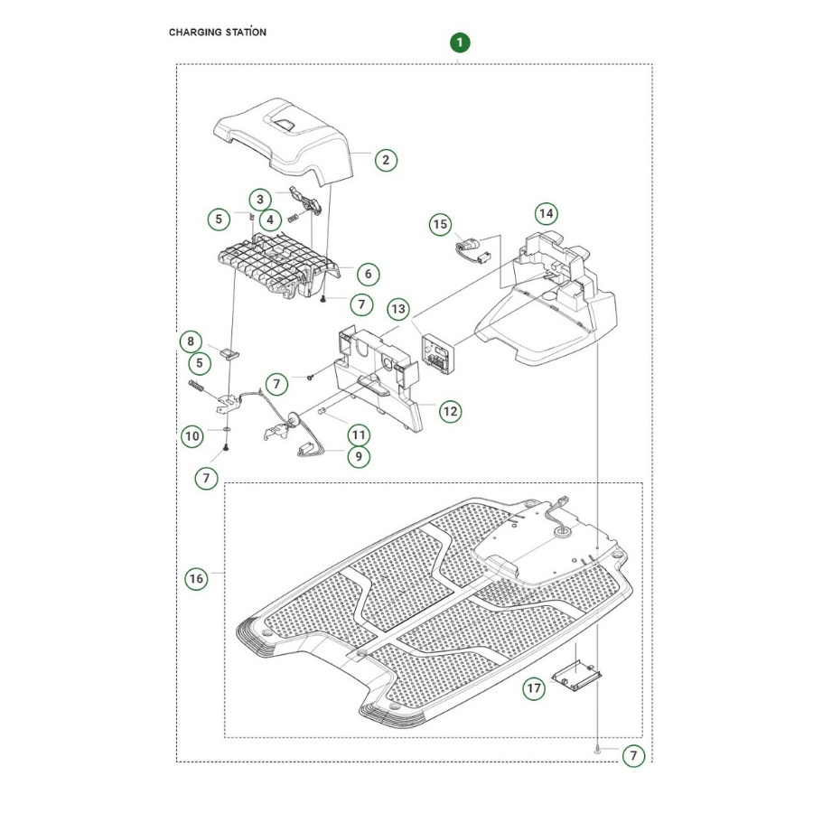 Charging station Automower R6V, 308V, 312V