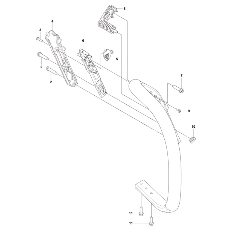 Handle kit heated grips 564XPG