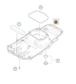 Lower chassis Automower 308V, 312V, R6V Lower chassis Automower 308V, 312V, R6V