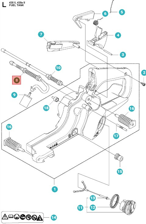 Fuel Hose 5441286-04