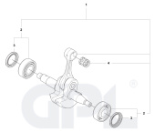 Crankshaft kit 564XPG Crankshaft kit 564XPG