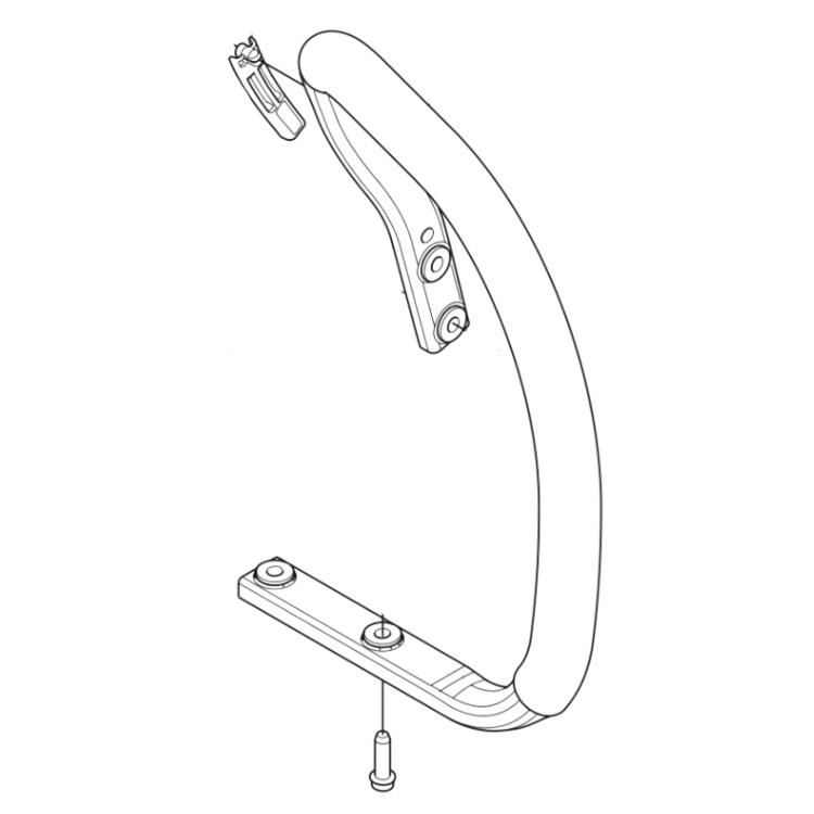 Front handle assembly 550i XPG