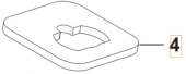Gasket Foam Motor Cover 5460917-01 Gasket Foam Motor Cover 5460917-01