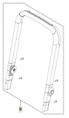 Foldable Handle 5460922-01 Foldable Handle 5460922-01
