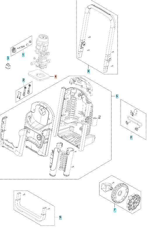Foldable Handle 5460922-01