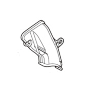 Motor outlet air duct Motor outlet air duct