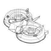 Cutting deck kit Tc 114 Versio Cutting deck kit Tc 114 Versio
