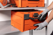 Husqvarna transport box BC1-UN with 2 pcs B330X and 1 pc C750X Husqvarna transport box BC1-UN with 2 pcs B330X and 1 pc C750X
