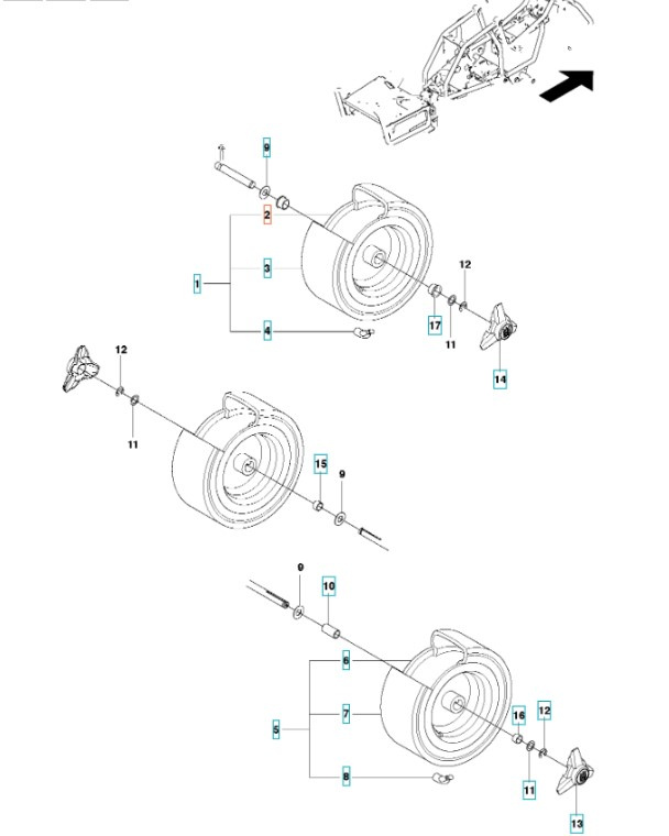 Rim R111B, R111B5, R112C, R112C5, R112iC, FR2311, FR2312