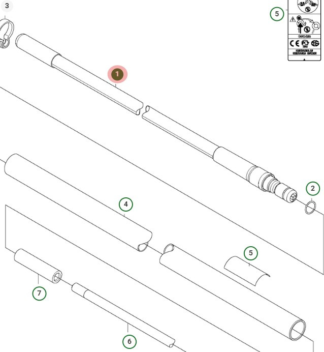 Axle Flexible 5745094-01