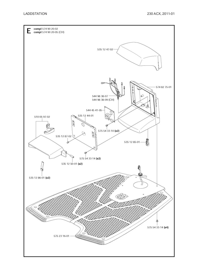 Tower charging station