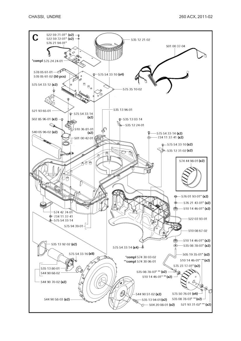 Main Circuit board 260ACX