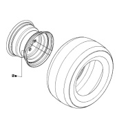 Wheel Kpl 5769591-01 Wheel Kpl 5769591-01
