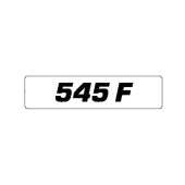 Label Cylinder Cover 545F 5769986-25 Label Cylinder Cover 545F 5769986-25