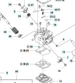 Membrane 345FR, 545FR, 545FX, 545RX, 550XP, CS2245 Membrane 345FR, 545FR, 545FX, 545RX, 550XP, CS2245