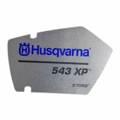 Decal Starter Husqvarna 543XP Decal Starter Husqvarna 543XP