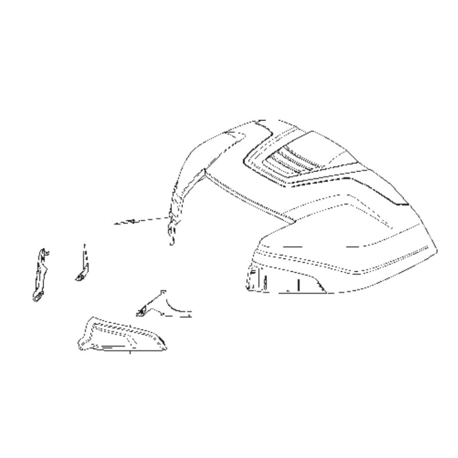 Engine cover Kpl