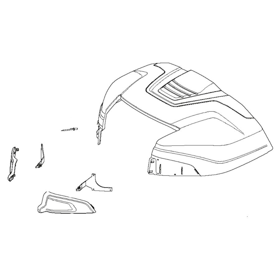 Engine Hood Assy