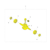 Crankshaft, Kpl Crankshaft, Kpl