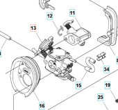Carburettor 345FR, 545FR, 545FX, 545RX Carburettor 345FR, 545FR, 545FX, 545RX