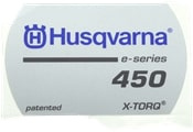 Decal Husqvarna 450 E-series