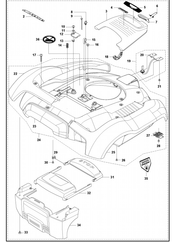 Sticker Warning R160