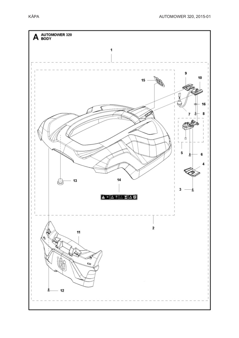 Body kit grey AM 320, 420, 440