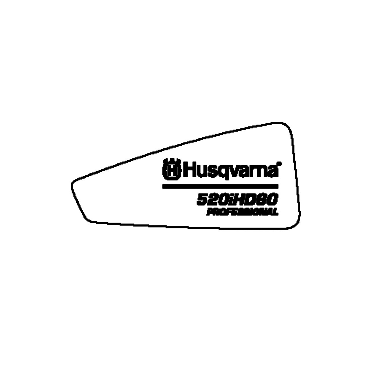 Decal Product Left 520Ihd60