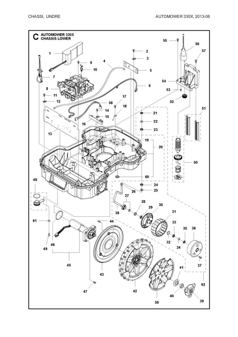 Wheel motor 330X (2013-2014)