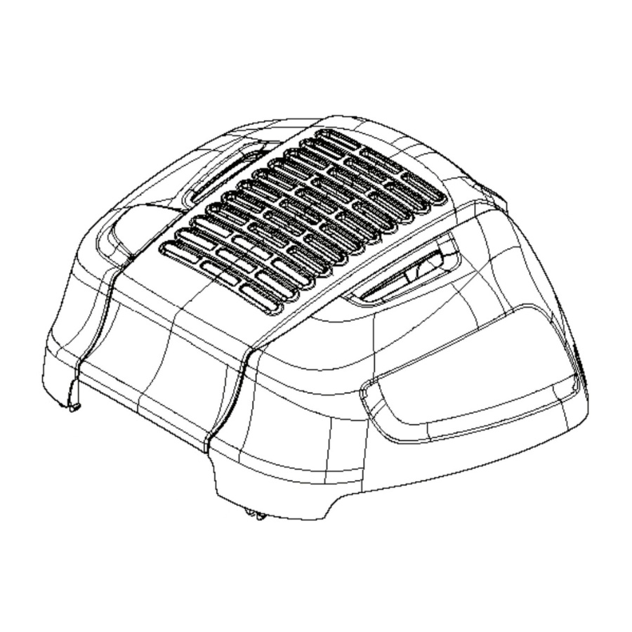 Engine hood Jonsered FR2312M, FR2312MA