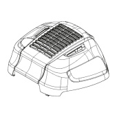 Engine hood Jonsered FR2312M, FR2312MA Engine hood Jonsered FR2312M, FR2312MA