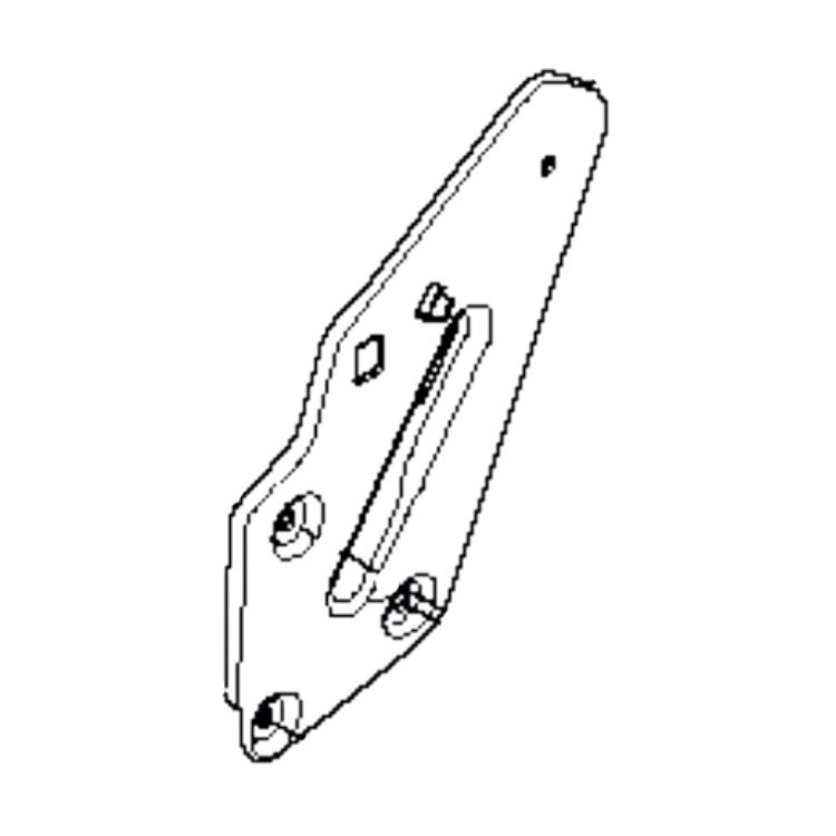 Handle Support, Left 5872121-02