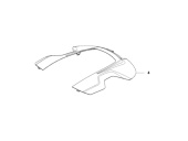 Top cover Automower 310, 315 - White Top cover Automower 310, 315 - White