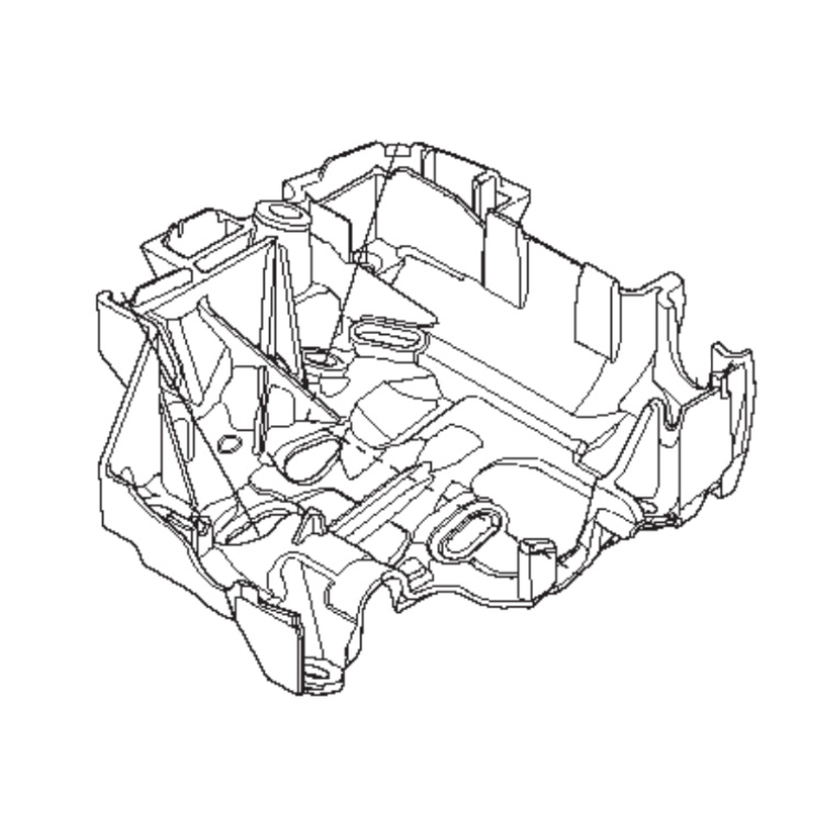 Carburetor chamber bottom 5881939-02