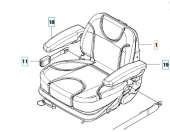 Seat Compl 5886120-01 Seat Compl 5886120-01