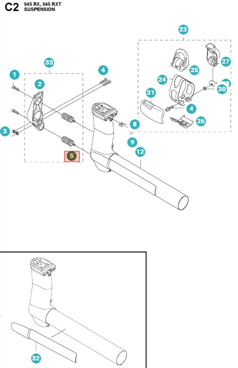 Anti-vibration Element 5888299-01