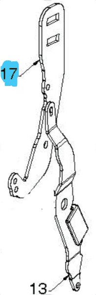 Pulley Arm 5892629-02