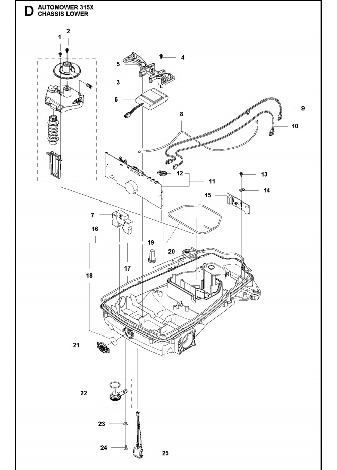 Battery Holder And Weight