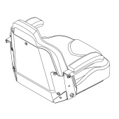 Tractor Seat 5903373-01 Tractor Seat 5903373-01