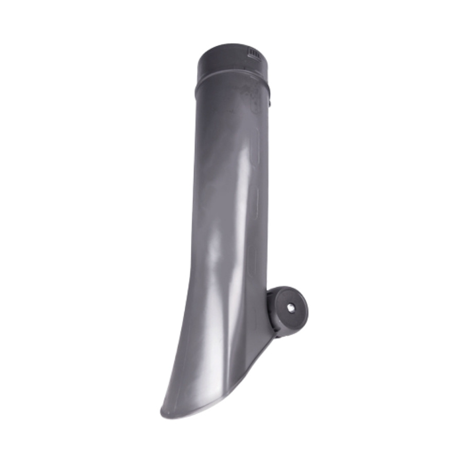 Lower pipe with wheels