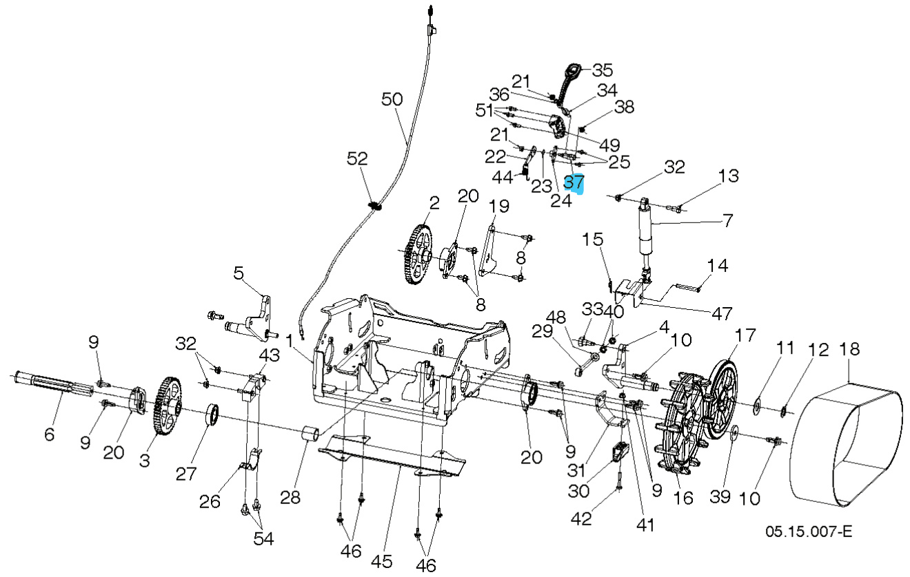 Axle Bucket Height Control 5905944-01