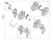 Handle Dark Gray 5926176-38 Handle Dark Gray 5926176-38