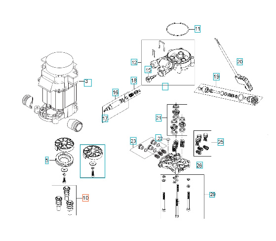 Piston Complete Kit 3Pcs 5926176-78