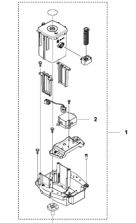 Cutting motor Automower 435X AWD