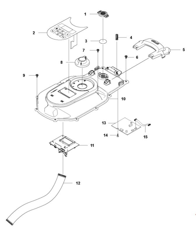 Printed Circuit Display Gardena Sileno City