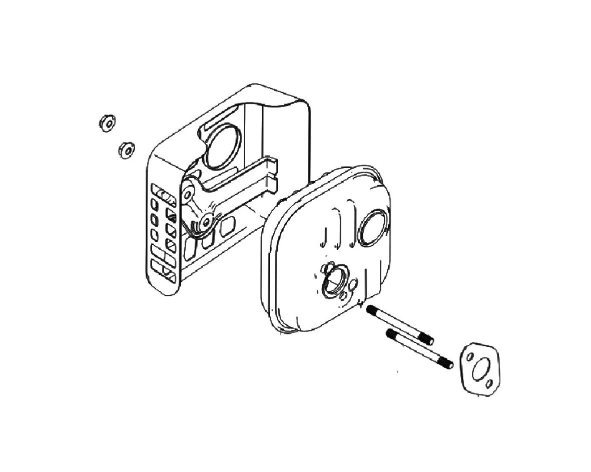 Muffler Set Rv175 Muffler Set 5930589-01