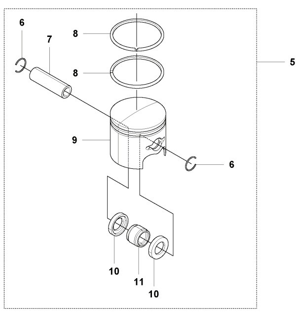 Piston Complete 5933051-01