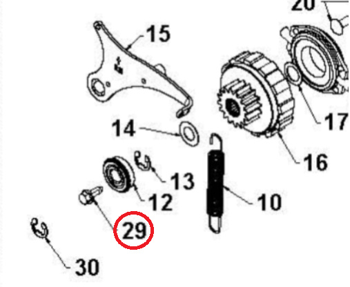 Screw External Hexagon Head Fl 5955177-01