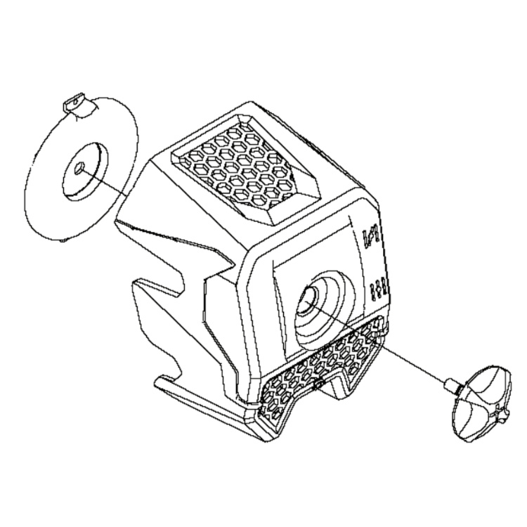 Filter Cover Assy 5961973-01